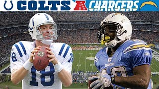 Manning & Sproles Wild Duel! (Colts vs. Chargers, 2008 AFC Wild Card) | NFL Vault Highlights