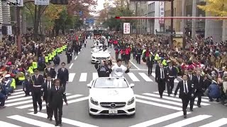 【SoftBank HAWKS】ソフトバンクホークス優勝パレード！！2017