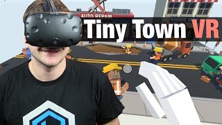 BUDUJEMY MIASTO - Tiny Town VR (#1) HTC VIVE VR