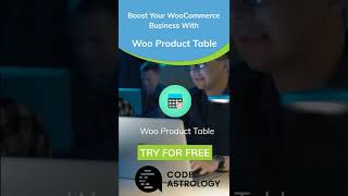 Boost Your WooCommerce Sale With Woo Product Table Plugin  #shorts #video #ecommerce #woocommerce