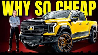 A New 2025 Caterpillar Pickup Truck at an Unexpected Price Was Just Revealed!