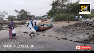 GANGOLLI | PORT , SEAWALK |TRAVELING IN A BOAT 🚢 ⛵ GANGOLLI TO KODII BEACH ⛱️🏖️| #gangoli #kundapura