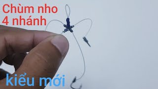 Hướng dẫn làm chùm nho 4 kiểu mới |Nhật Ký Cần Thủ