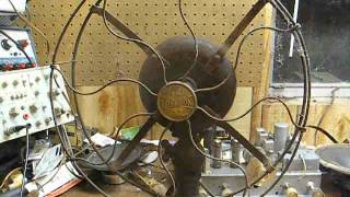 Emerson model 16646 vintage oscillating fan from 1912