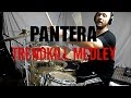 PANTERA - Trendkill Medley - Drum Cover