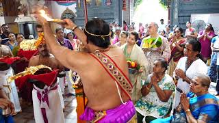 Sri Senpaga Vinayagar Temple Installation of Golden Trunk on 19th May 2018