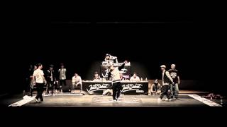 2014 JUSTE DEBOUT Korea Popping Semi Final-2 (MO.HIGHER vs BOOGIE BOOG&FIRE BAC)