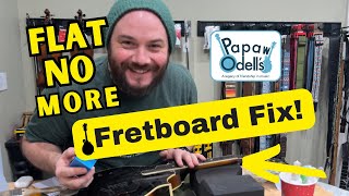 Flat Fretboard? Not Anymore! A Kentucky KM-1000B Transformation (Part 01)