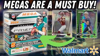 MUST BUY FOOTBALL PRODUCT! 2024 Prizm Football Mega Box Review!