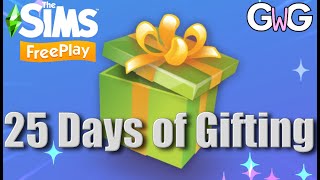 The Sims Freeplay- 25 Days of Gifting: Day 12 [15th Feb]