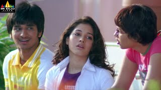 Happy Days Telugu Movie Scenes | Tamanna, Nikhil and Gayatri Rao Comedy @SriBalajiMovies