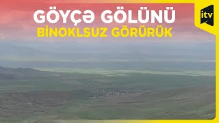 Buğdadağdan görsənən Göyçə mahalı, Naxçıvan dağları