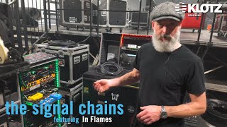 Rig Rundown with Greg, guitar tech of Björn Gelotte of IN FLAMES 2024