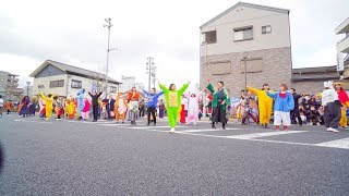 [4K]総踊り(バサラで恋)　バサカニ2017 公園線南会場