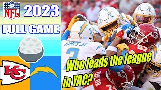 Kansas City Chiefs vs Los Angeles Chargers WEEK 18 [FULL GAME] | NFL Highlights TODAY 2023
