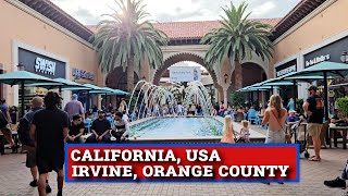 Irvine Spectrum Mall, California, USA - Summer - Street Walk