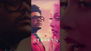 Streets ft. The Weeknd out now !!!💜💜💜 #shorts #mashup #remix #dojacat #theweeknd #streets #vmas