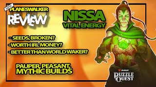 Nissa, Vital Energy | PMA Planeswalker  Review | MTGPQ