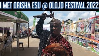 Orisha Esu that I Interviewed during the Olojo Festival 2022 | Esu Laalu Ogiri Oko