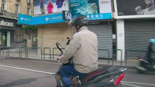 澳門電單車短命種只准右轉車道盲過實線影線包正線車頭偷雞左轉BY Terence