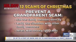 Holiday grandparent scam