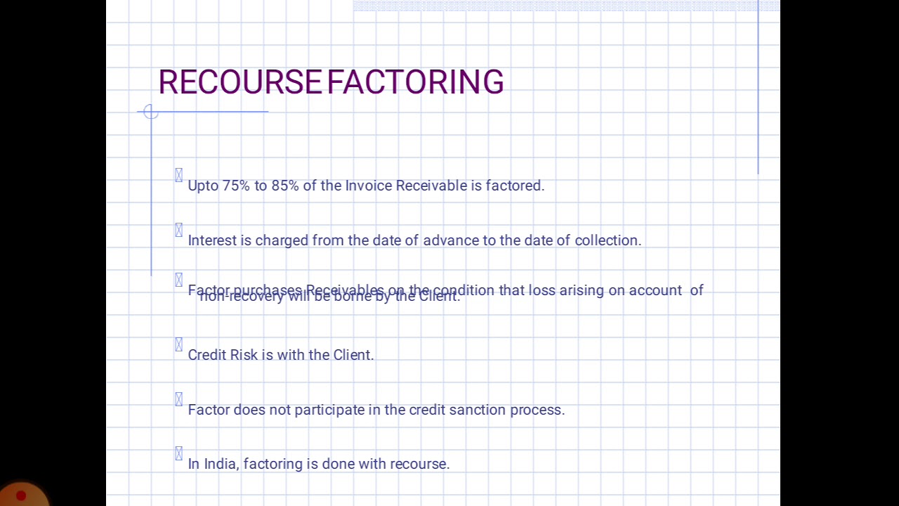 Factoring And Forfaiting - YouTube