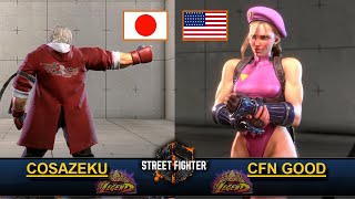 [TOP PLAYERS SF 6 CE FT2] cosazeku (Jap) vs CFN Good (USA) #sf6