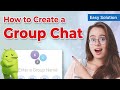 How to Create a Group Chat on Android 2024 | Easy Tutorial