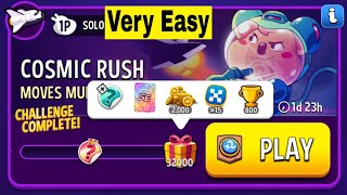 Moves Multiplier Cosmic Rush Solo Challenge | Match Masters Solo Challenge Today