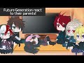 MHA Future Generation reacts to their parent's edits| IzuochaTodomomo Kamijirou Kirimina Bakucamie|