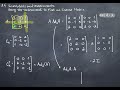 Using the Determinant to Find the Inverse of a Matrix