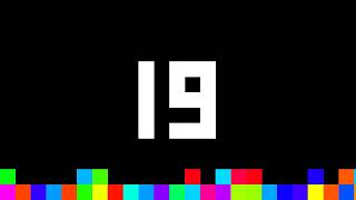 19 Seconds Timer ‐ Flowing Pixels