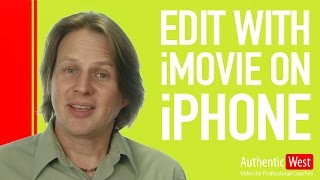 Edit iPhone video using iMovie app