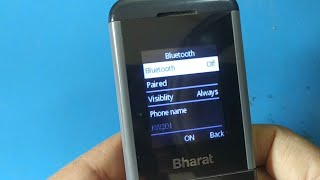 jio bharat bluetooth setting || karbonn kw201 bluetooth setting