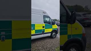 PICKING UP THE VAN - RENAULT MASTER EX-AMBULANCE