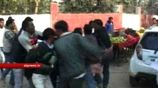 Rohith Vemula: SFI- ABVP clash for burning effigy at same spot