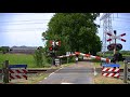 spoorwegovergang lochem dutch railroad crossing