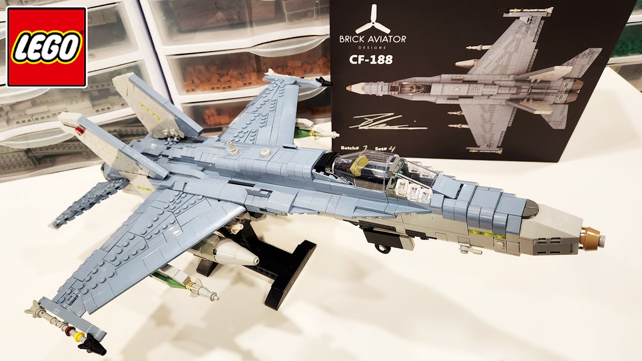 Custom Lego Fighter Jet Build Review Flipboard