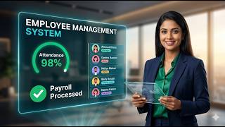 Smart Employee Management Software | HR, Attendance & Payroll Automation System 👨‍💼📊