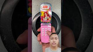 Hancurin Permen Telepon Barbie ⁉️ #satisfying #crushing #toys #candy