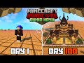 100 Hari di Minecraft Hardcore tapi di Dunia Kayu