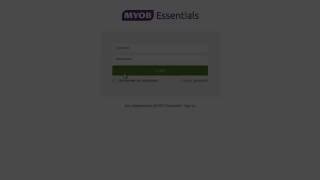 MYOB Essentials - Overview