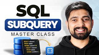 SQL subquery master class