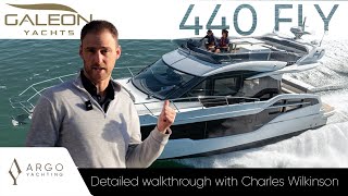 Charles Wilkinson introduces this brand new Galeon 440 FLY available for immediate delivery