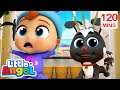 Is Bingo a Dog Or Skunk? | Bingo and Baby John | Little Angel - Nursery Rhymes and Kids Songs