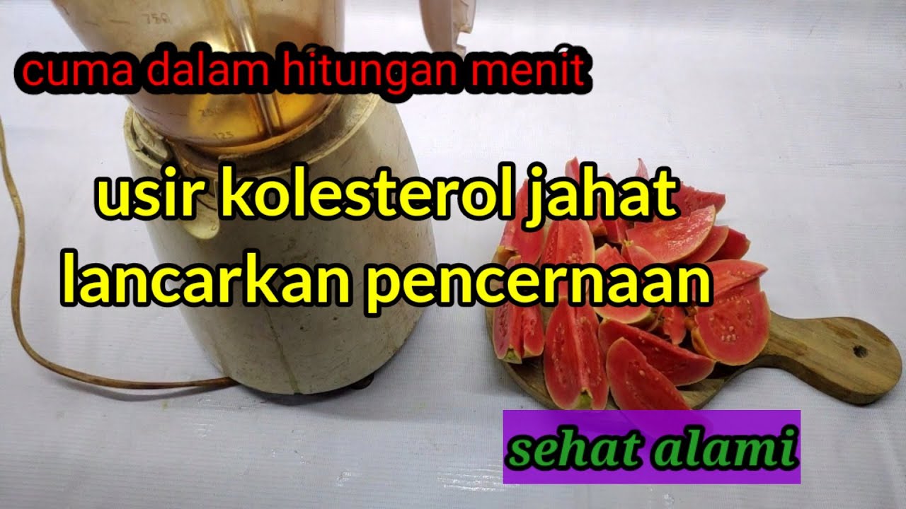 Resep Kesehatan, Cara Mengusir Kolesterol Jahat Dalam Tubuh - YouTube