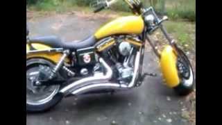 my yellow harley.3GP