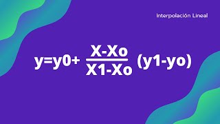 INTERPOLACIÓN LINEAL RÁPIDO Y FÁCIL