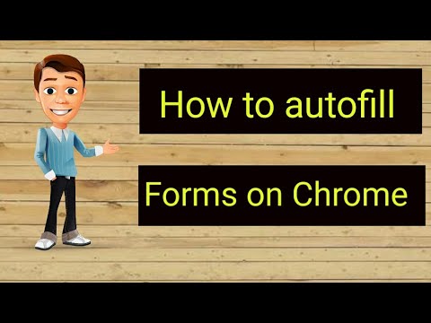 Autofill For Google Chrome | How To Fill Forms Automatically In Google ...