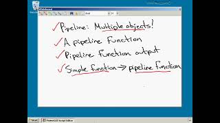 Pipeline Function In PowerShell